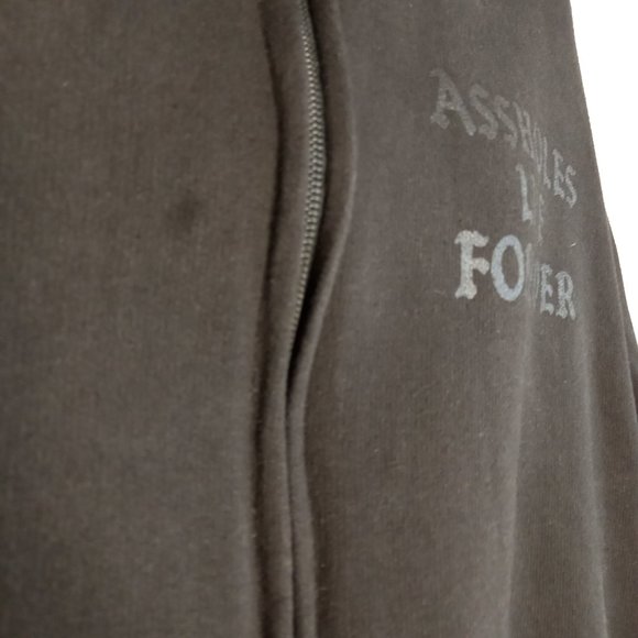 Assholes Live Forever Black Zip Hoodie (XL) - Picture 11 of 12